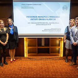 Prezentácie k prevencii korupcie a integrity v rámci Týždňa otvoreného vládnutia 2021